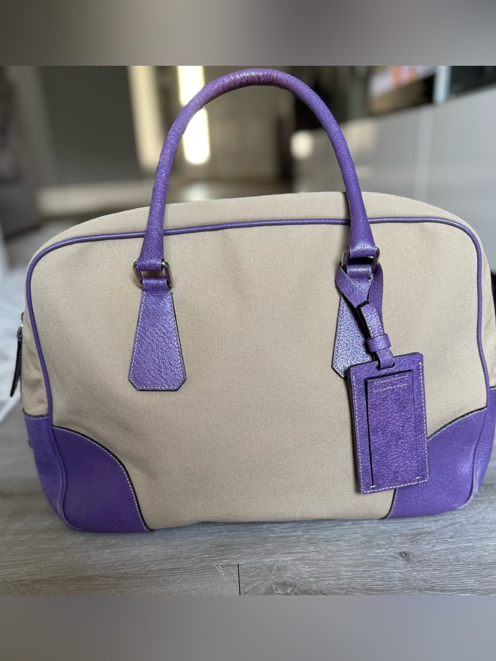 Prada Luggage Tote